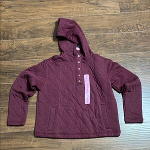 Women’s Small Quilted  - Burgundy